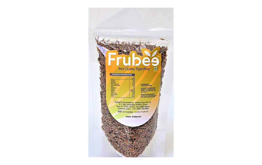 Frubee Jeera, Cumin Seeds    Pack  450 grams